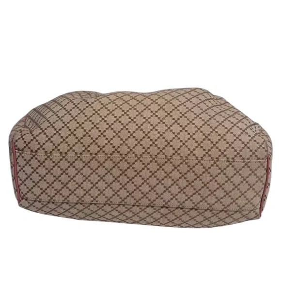 Gucci Beige and Pink Patterned Satchel - Picture 3 of 15